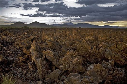 肯尼亚,西察沃国家公园,大量,火山岩,石头,熔岩流,火山,火山作用,过去,100,岁月