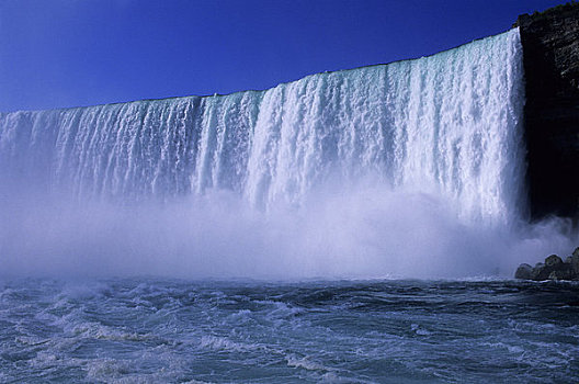 加拿大,安大略省,尼亚加拉瀑布,马蹄铁瀑布