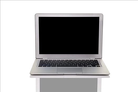 笔记本电脑,黑色,显示屏