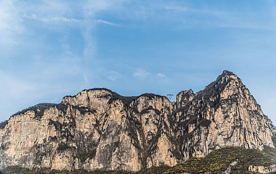 河南焦作云台山景色