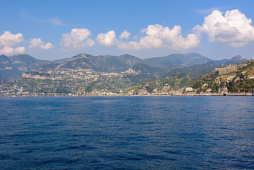 风景,阿马尔菲海岸,晴天