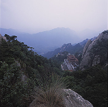 安徽,九华山,大雄宝殿,地藏王,菩萨