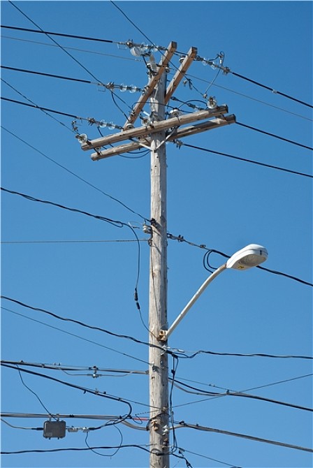 电线杆图片_电线杆高清图片_全景视觉