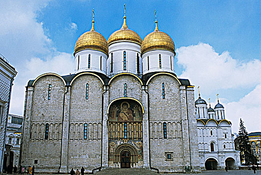 莫斯科,圣母升天大教堂