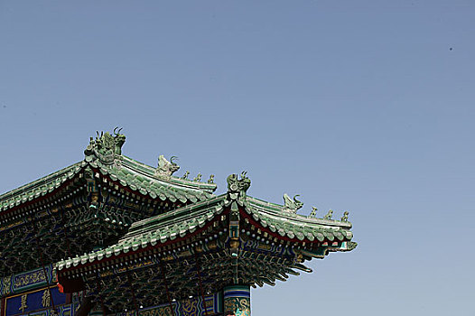 北京北海公园建筑