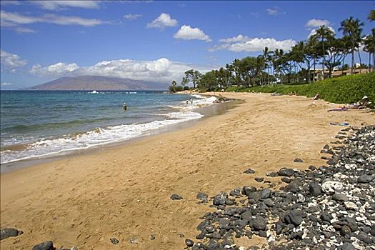 夏威夷,毛伊岛,漂亮,海滩