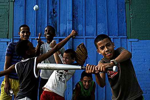 玩耍,孩子,周年纪念,社会主义,2009年,古巴,社会,残留,适应,新,交际,经济,时期