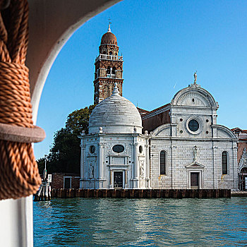 威尼斯,教堂,葬礼,岛屿