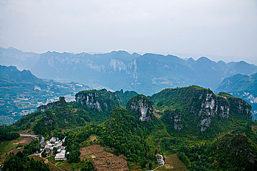 湖北恩施大峡谷地貌