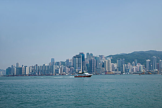 香港九龙维多利亚湾