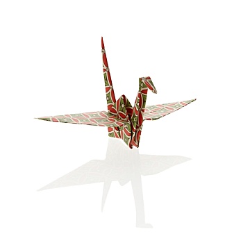 日本,折纸,纸鹤