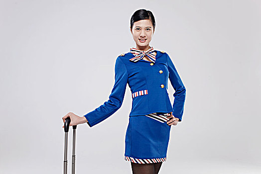 亚洲空姐肖像