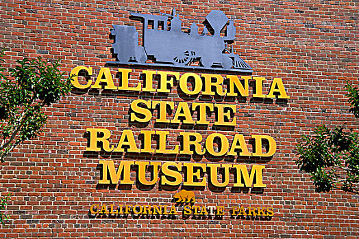 加利福尼亚州,铁路,博物馆,老城,萨克拉门托,加利福尼亚