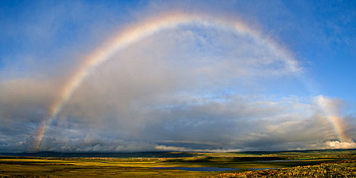 彩虹,冰岛,欧洲