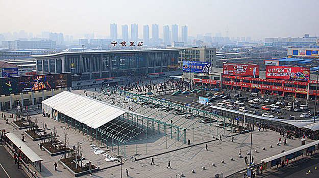 宁波,火车东站,建筑,外景