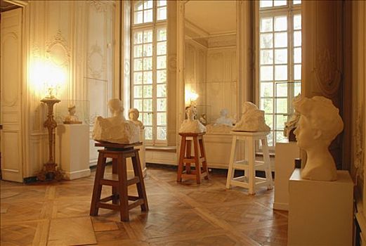 室内,罗丹博物馆,巴黎,法国