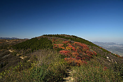 河北省石家庄市封龙山秋色