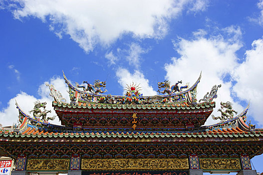 台北,龙山,庙宇