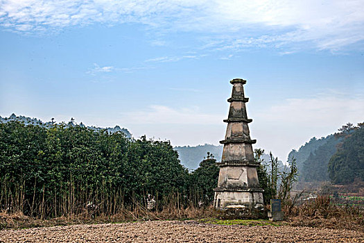 重庆巴南区石河字库塔