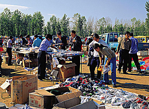 乡村,市场,中国