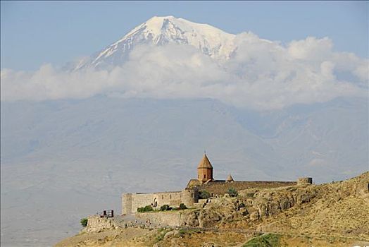寺院,正面,攀升,省,亚美尼亚