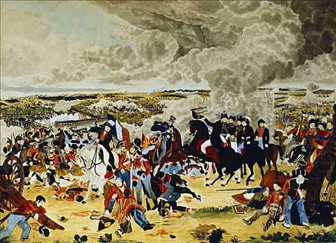 滑铁卢之战,18世纪,六月,艺术家