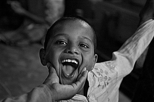 一瞬,喜悦,达卡,孟加拉,五月,2007年
