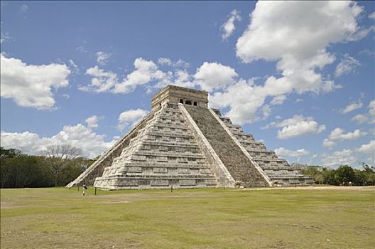 库库尔坎金字塔,奇琴伊察,新,世界奇迹,玛雅,托尔特克文明,考古,挖掘,尤卡坦半岛,墨西哥,中美洲