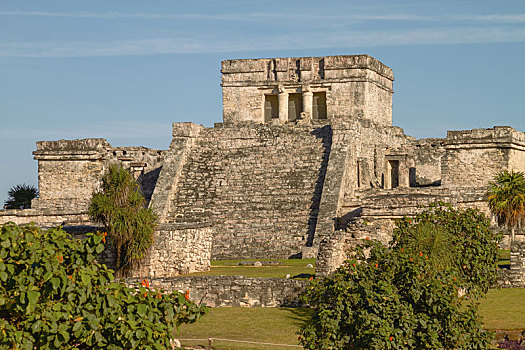 玛雅,遗址,庙宇,墨西哥