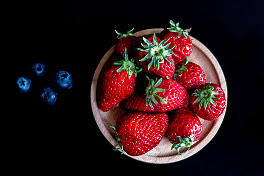草莓静物摄影·