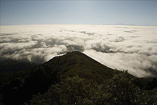 全景,山