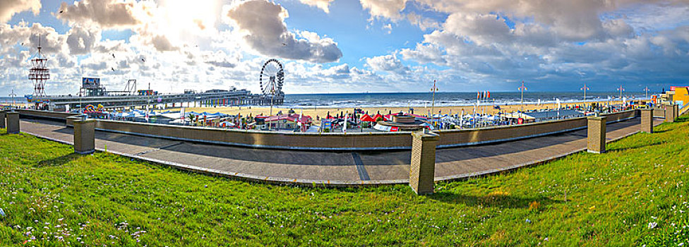 海牙,席凡宁根海滩,scheveningen,strand