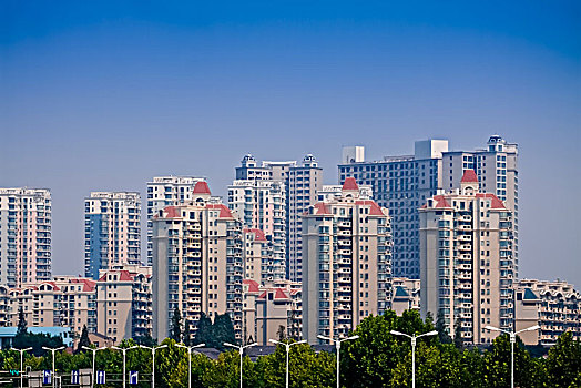 江苏省南京市都市建筑景观
