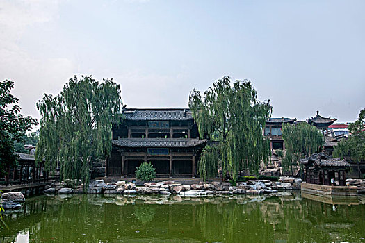 山西省晋中历史文化名城---榆次老城西花园庭院