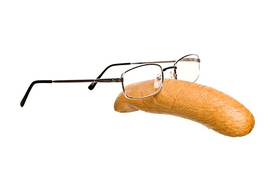 香肠,眼镜