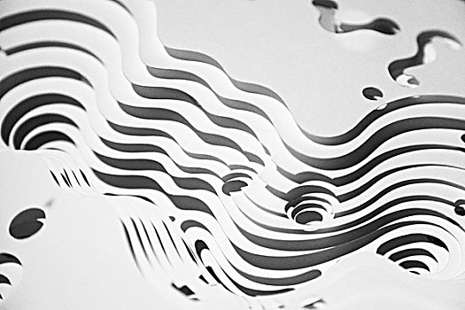 幾何，圖形，工藝，設計，藝術，作品，圓形，圓，曲線，弧線，紙，紙板，手工，裁剪，鏤空，立體，三維，圖案，同心圓，