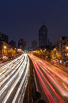上海,外白渡桥,夜景