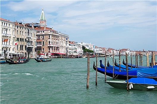运河,大,威尼斯