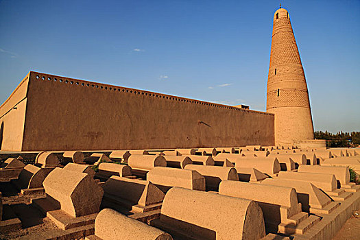 苏公塔,是新疆现存最大的古塔,新疆吐鲁番