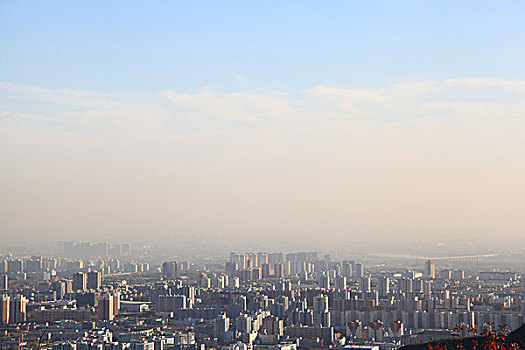 北京西山远眺