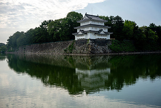 名古屋城的护城河