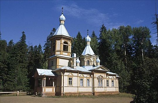 教堂,俄罗斯,欧洲
