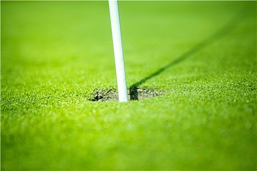 高尔夫球洞,绿色
