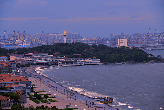 山东烟台海岸风光