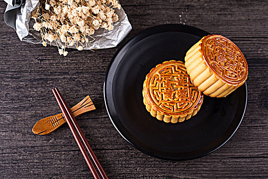 中秋月饼传统美食