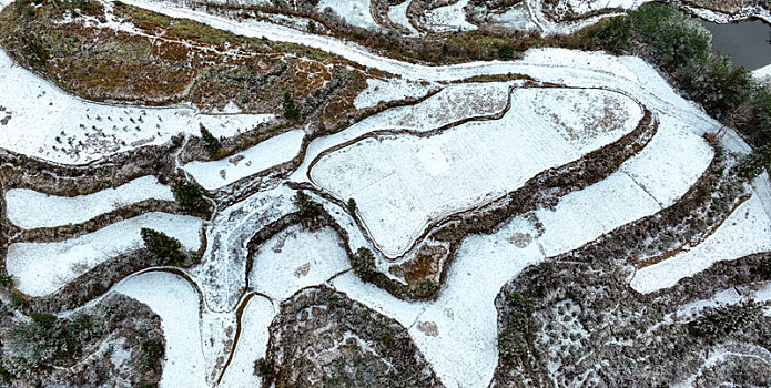 重庆酉阳,立春瑞雪兆丰年