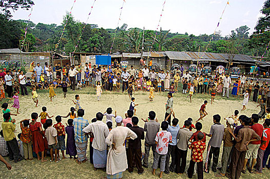 运动,乡村,学校,孟加拉,2008年