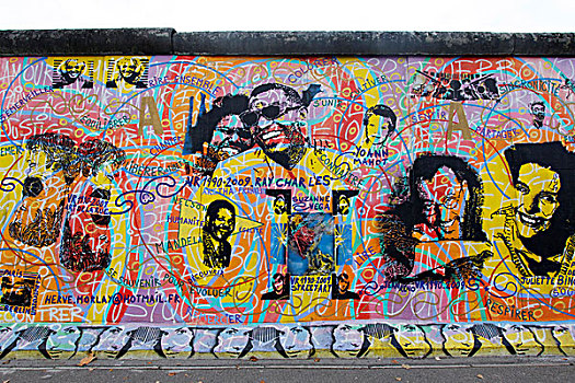 柏林墙,艺术,德国,欧洲