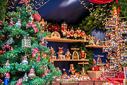 圣诞装饰,装饰,出售,罗腾堡,德国