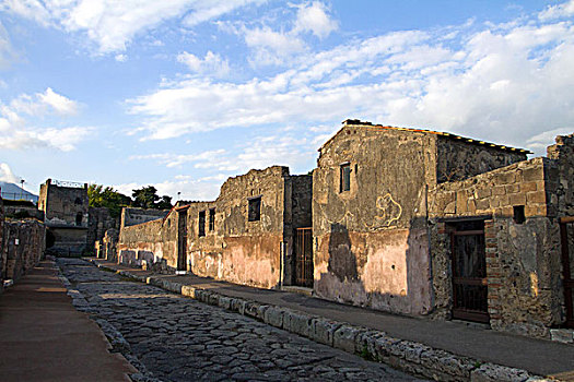 庞贝古城遗迹